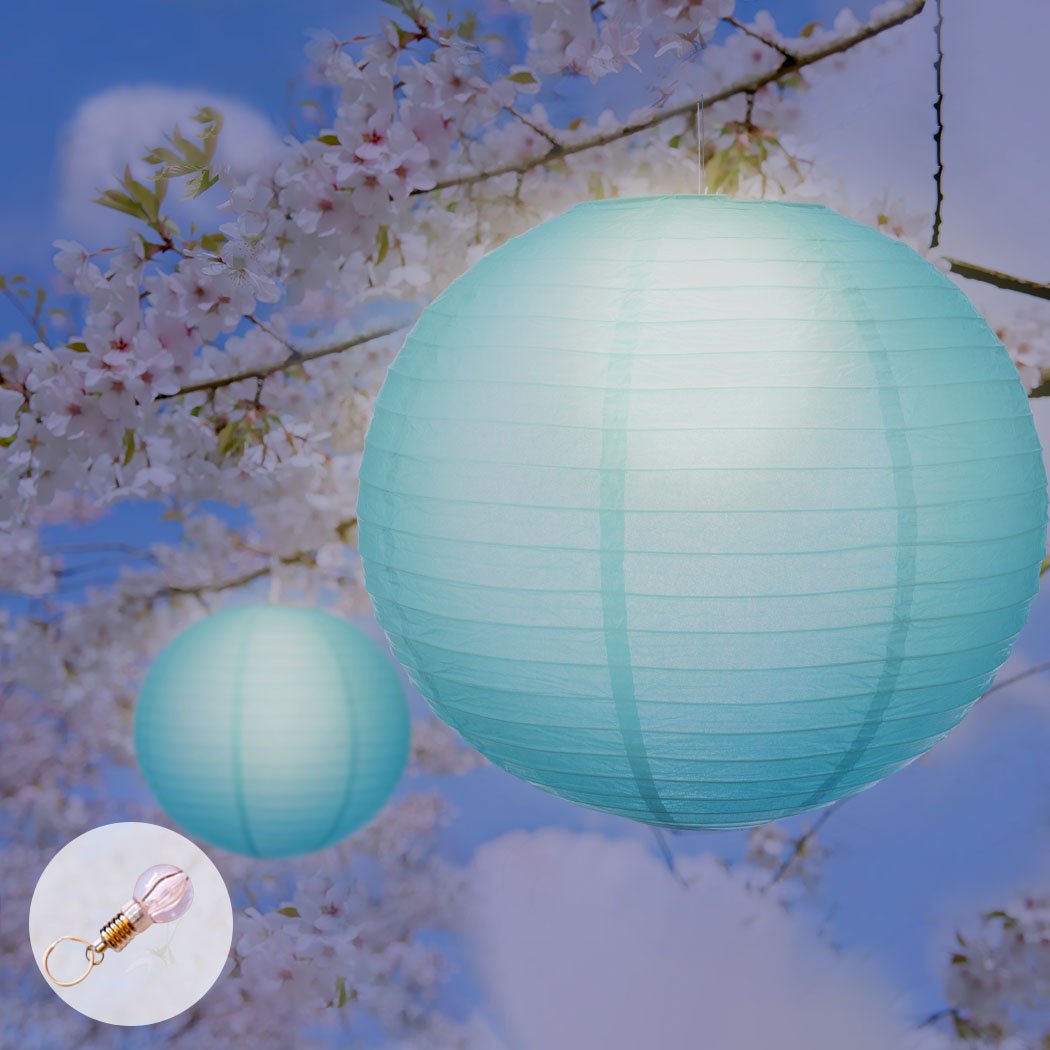 Lighting 12" Paper Lanterns Mix Colours