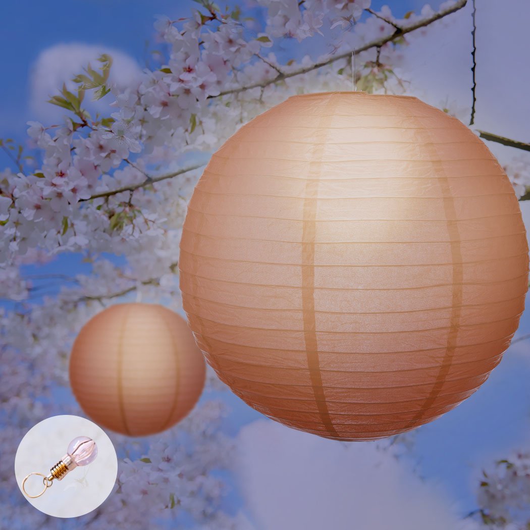 Party Supplies 12" Paper Lanterns Red Colour