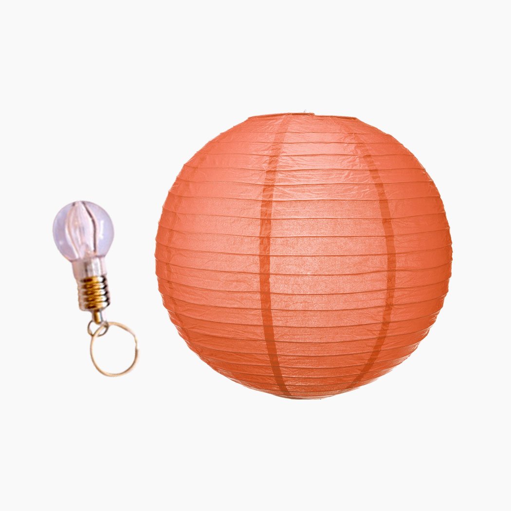 Party Supplies 12" Paper Lanterns Red Colour