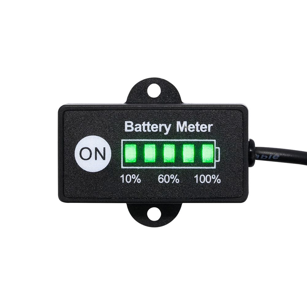 Battery Chargers & Power 12 Volt LED Dual Battery Monitor Fuel Gauge Meter Digital % Percentage Switch