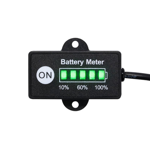 Battery Chargers & Power 12 Volt LED Dual Battery Monitor Fuel Gauge Meter Digital % Percentage Switch