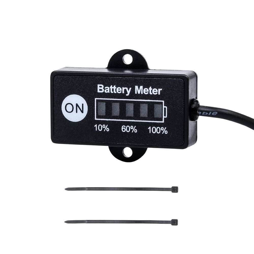 Battery Chargers & Power 12 Volt LED Dual Battery Monitor Fuel Gauge Meter Digital % Percentage Switch