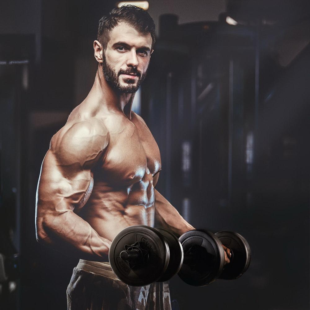 Fitness Accessories 12KG Dumbbells Dumbbell Set Weight Plates Home Gym Fitness Exercise