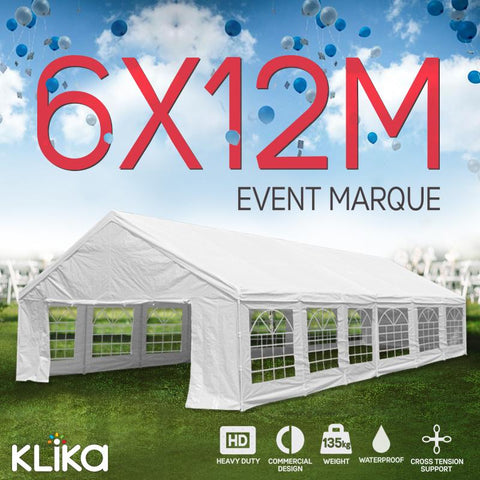 12m x 6m outdoor event marquee carport tent