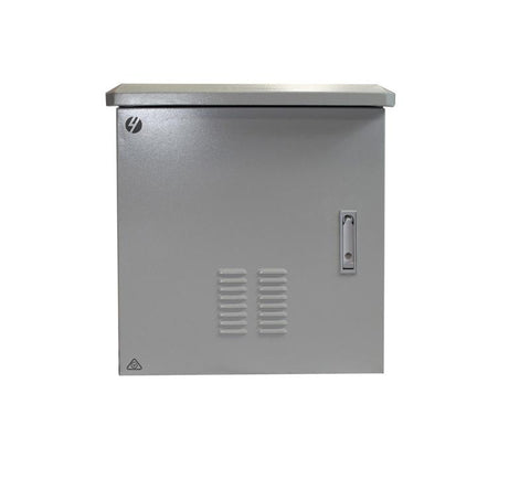 12RU 600mm Wide x 600mm Wall Mount Ventilated Cabinet