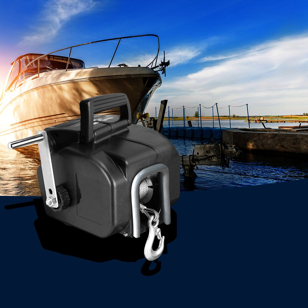 boat winch 12V Portable Electric Boat Trailer Winch