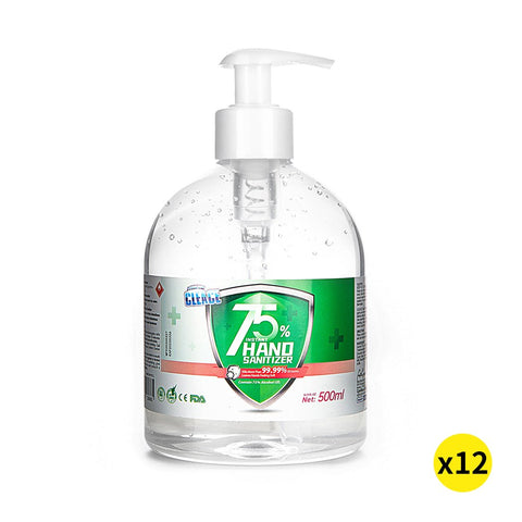 Health Fitness&Sport 12x Hand Sanitiser Sanitizer Instant Gel 500ML