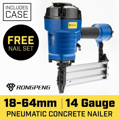 14 Gauge Nailer Wood to Concrete Finish Air Nail Gun