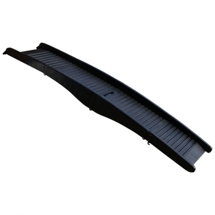 152cm portable dog pet ramp - black