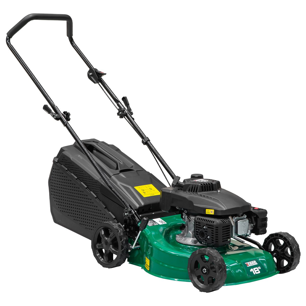 garden care 161cc 4 Stroke 18” Petrol Lawn Mower 55L Catcher Refurbished