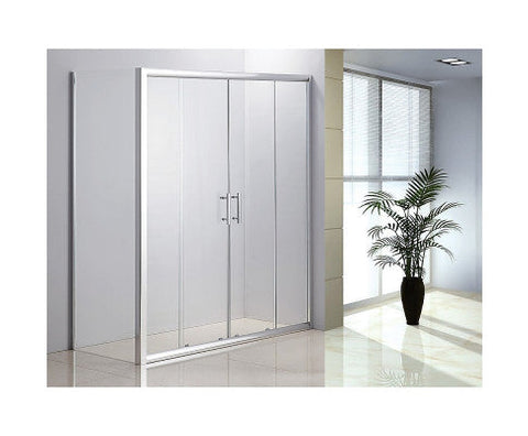 1700 X 700 Sliding Door Safety Glass Shower Screen By Della Francesca