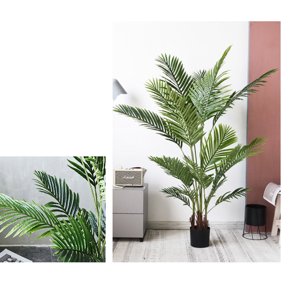 Artificial Plants 180cm Artificial Swallowtail Sunflower Fake Decoration Tree Flower Pot Plant