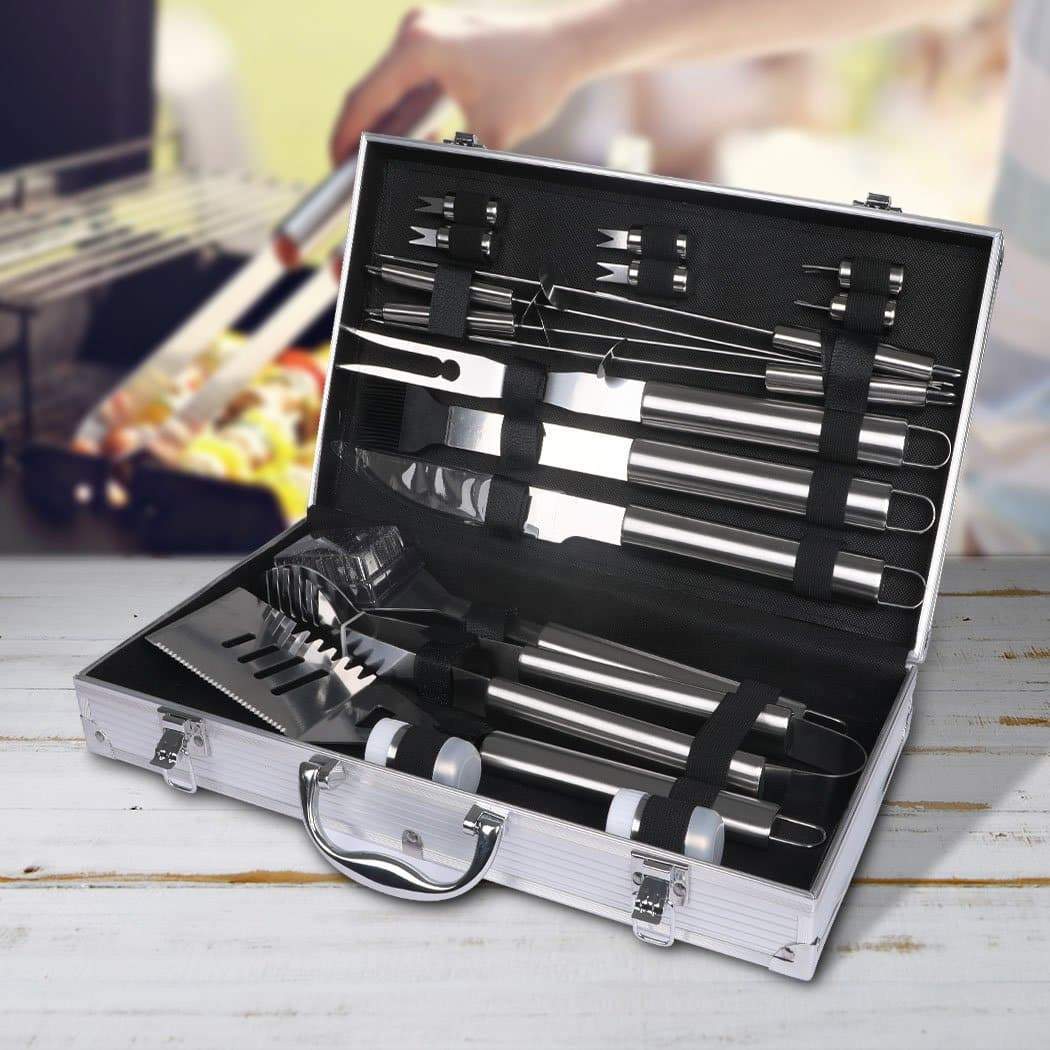 outdoor living 18Pcs Stainless Steel Bbq Tool Set