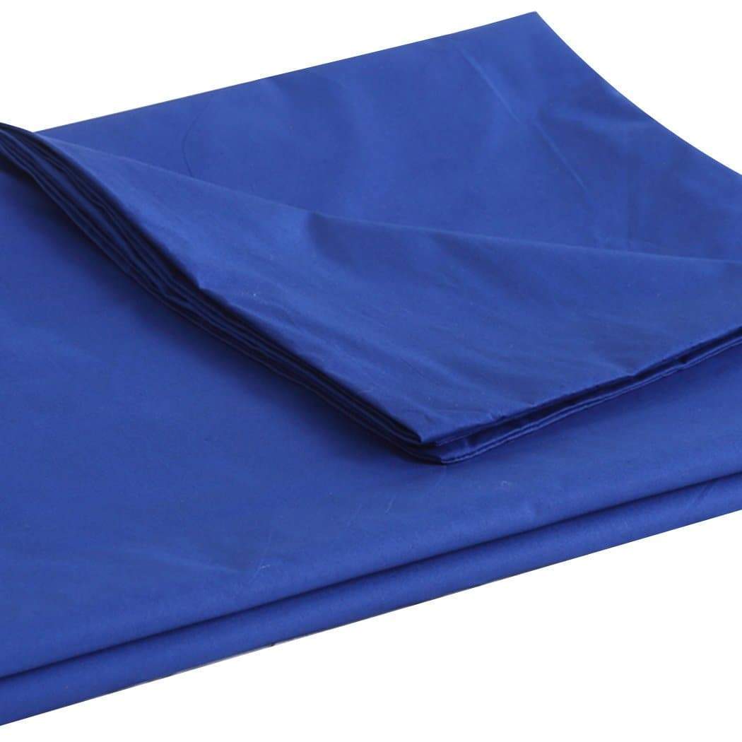 bedding 198x122cm Anti Anxiety Weighted Blanket Cover Polyester Cover Only Blue