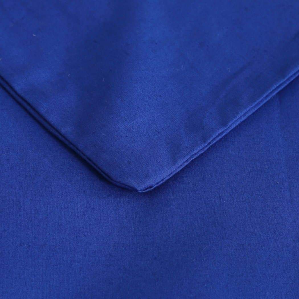 bedding 198x122cm Anti Anxiety Weighted Blanket Cover Polyester Cover Only Blue