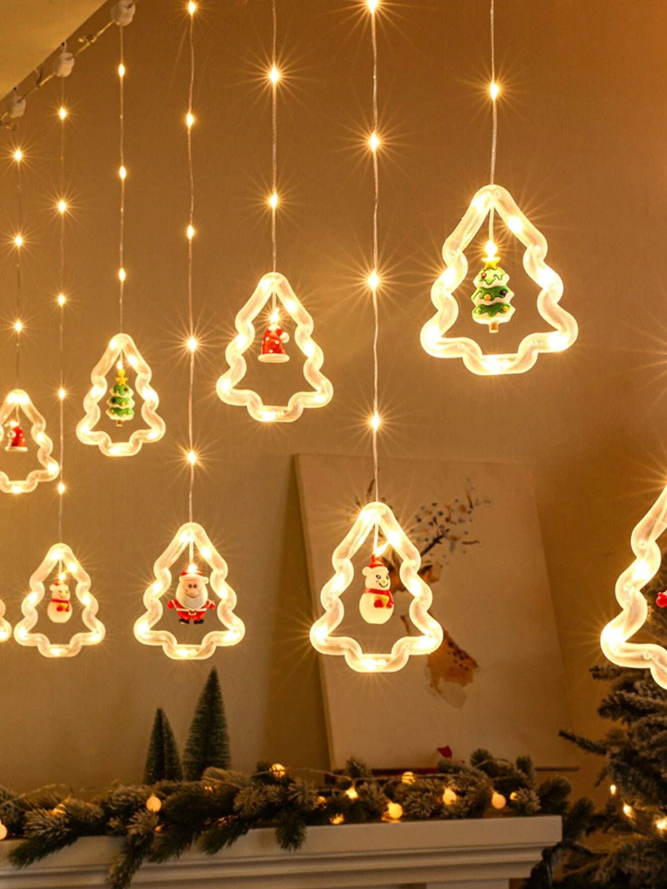 1pc Christmas Tree Design Decoration Light string light