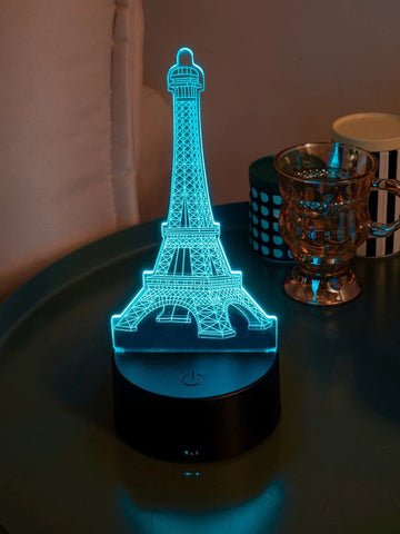 1pc Eiffel Tower Design Decoration Light