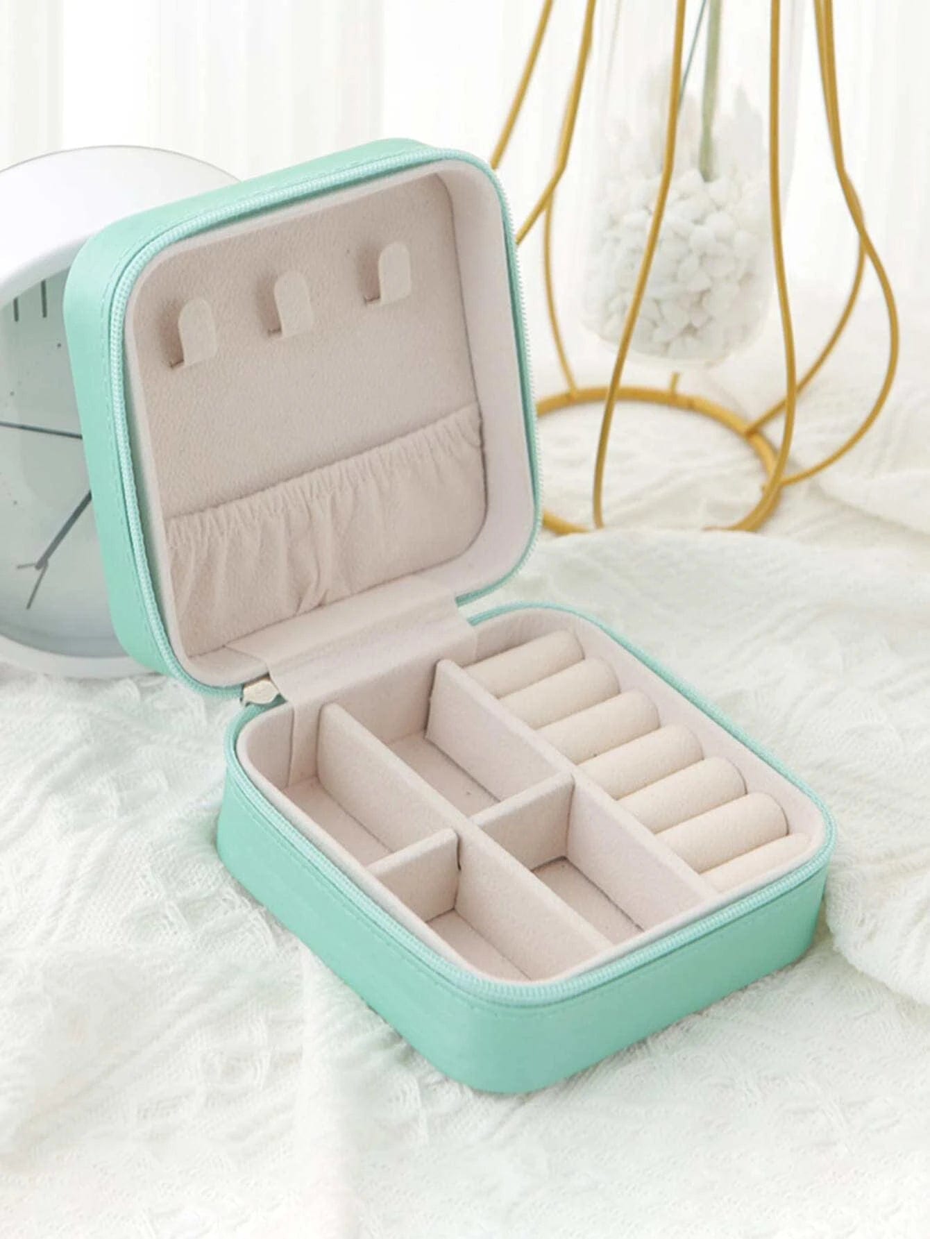 1pc Multi-grid Jewelry Storage Box