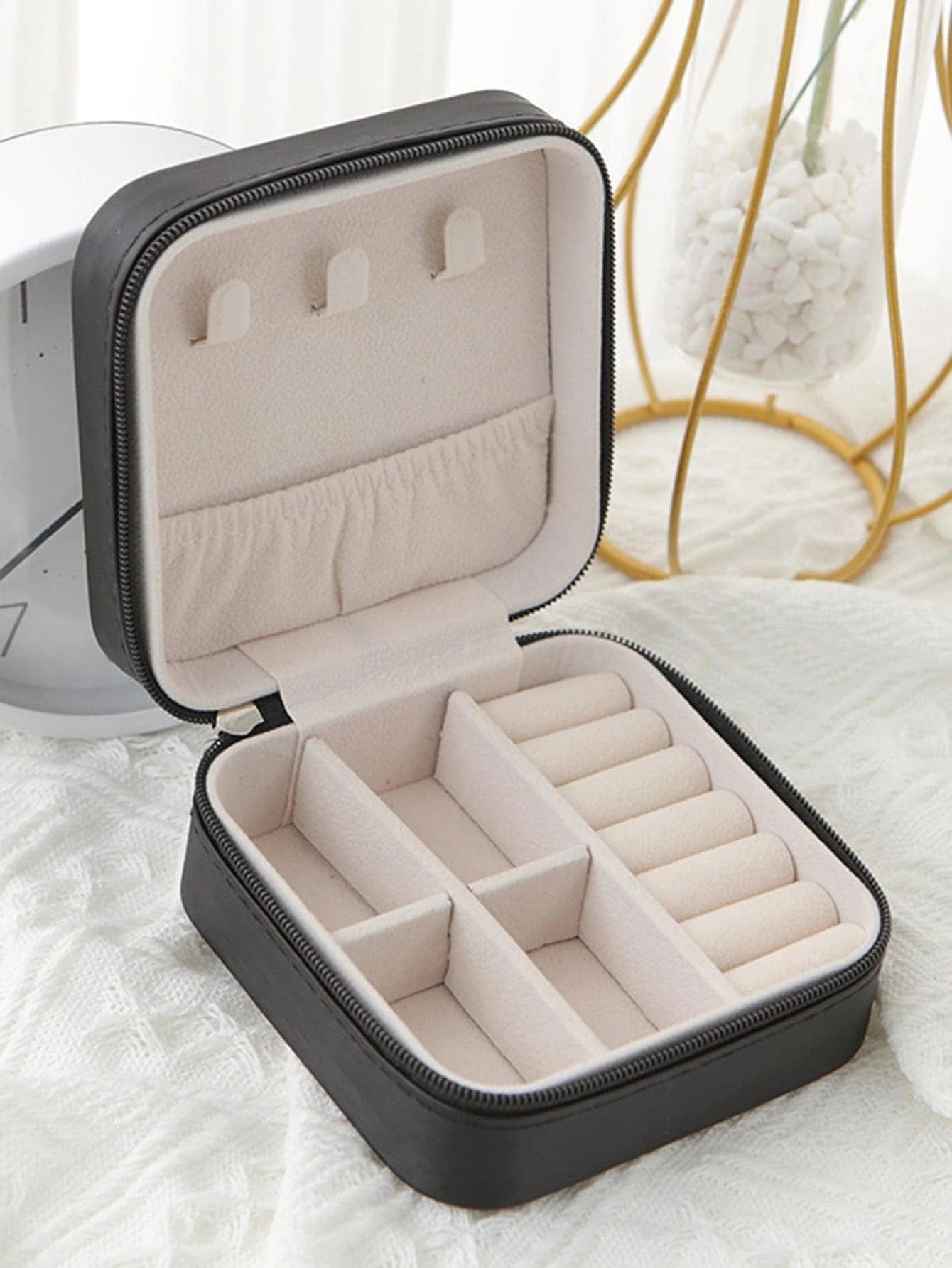 1pc Multi-grid Jewelry Storage Box