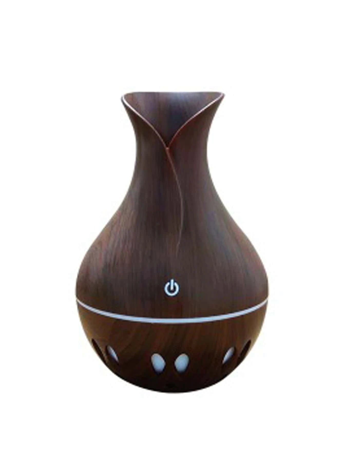 1pc Vase Design USB Wood Humidifier