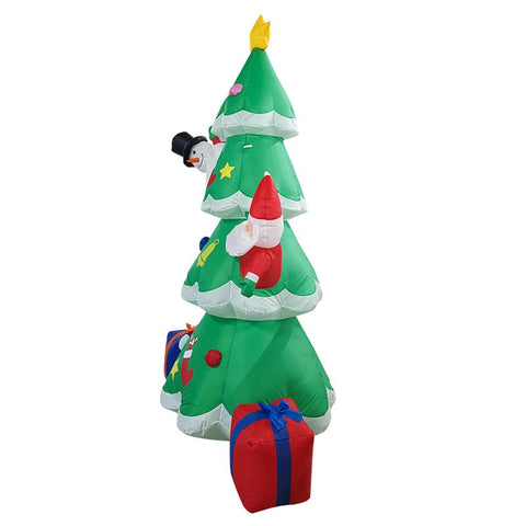 2.1m Christmas Tree with Gifts Christmas Inflatable with LED FS-INF-04