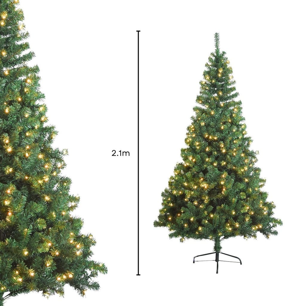 2.1m Christmas Trees With Warm LED FS-TREE-04