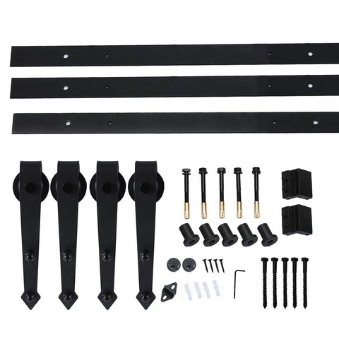 Barn Door Kits 2.44M Antique Classic Roller Kit