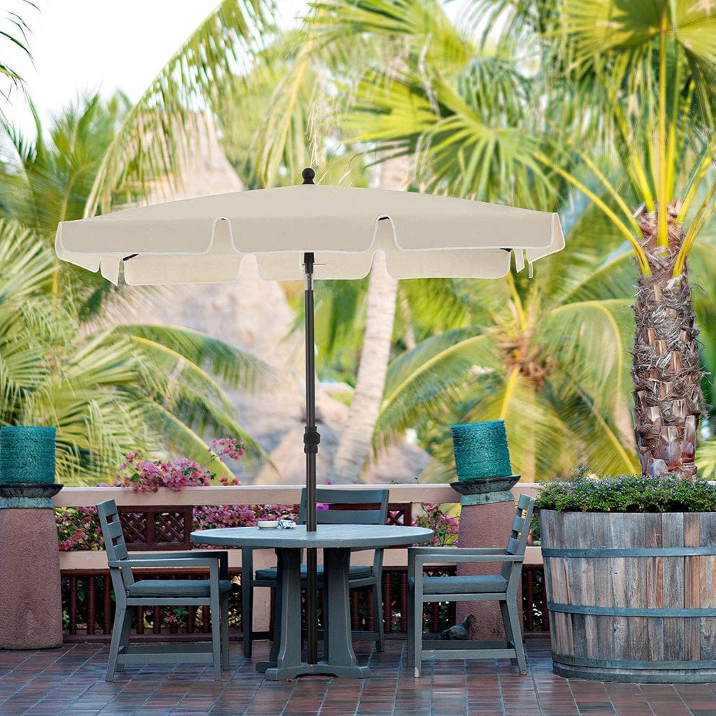 2.4m Rectangular Beach Umbrella