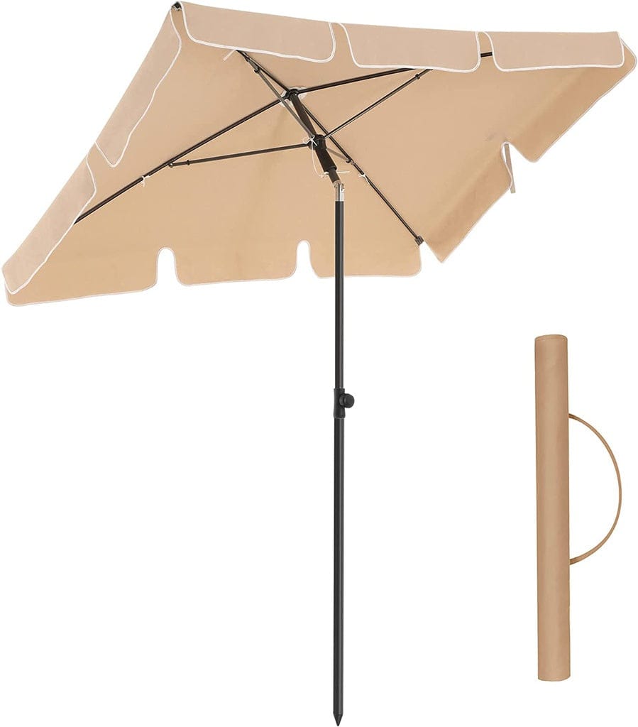 2.4m Rectangular Beach Umbrella