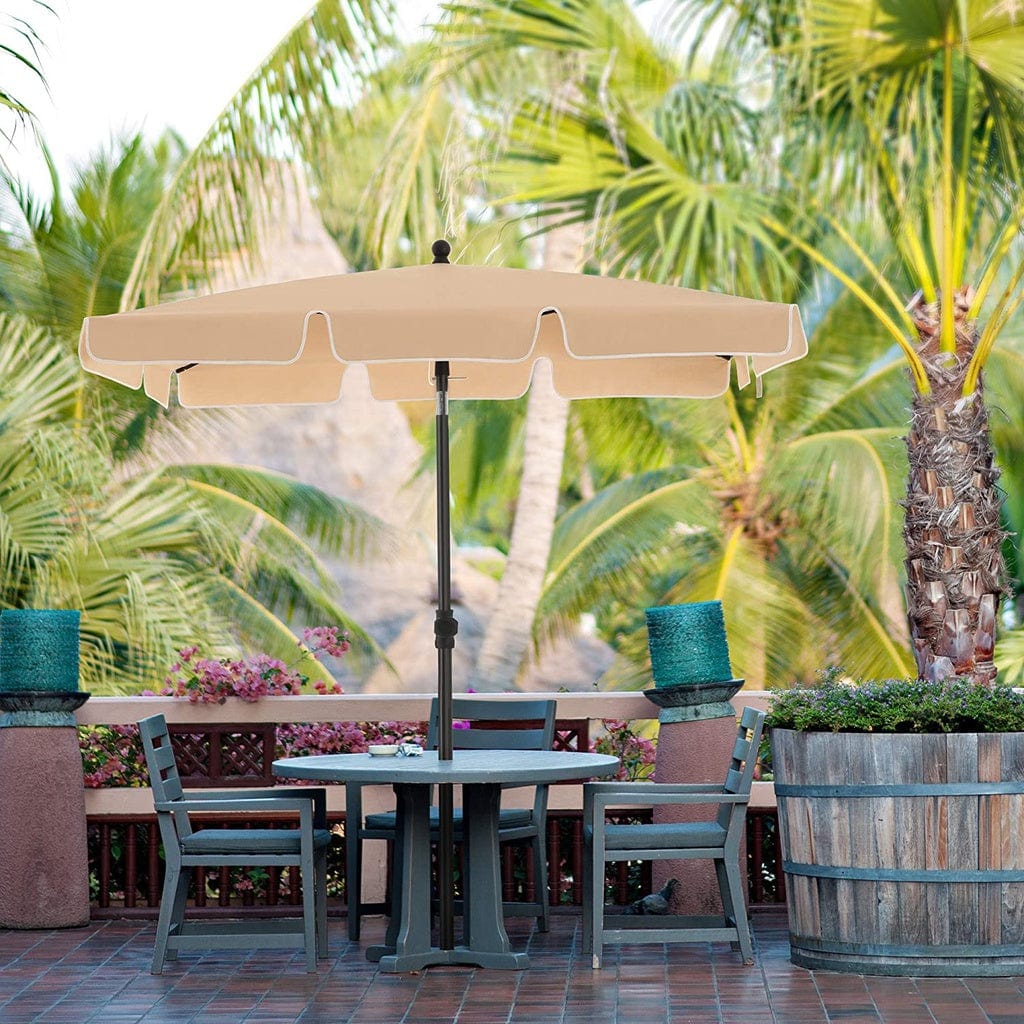 2.4m Rectangular Beach Umbrella
