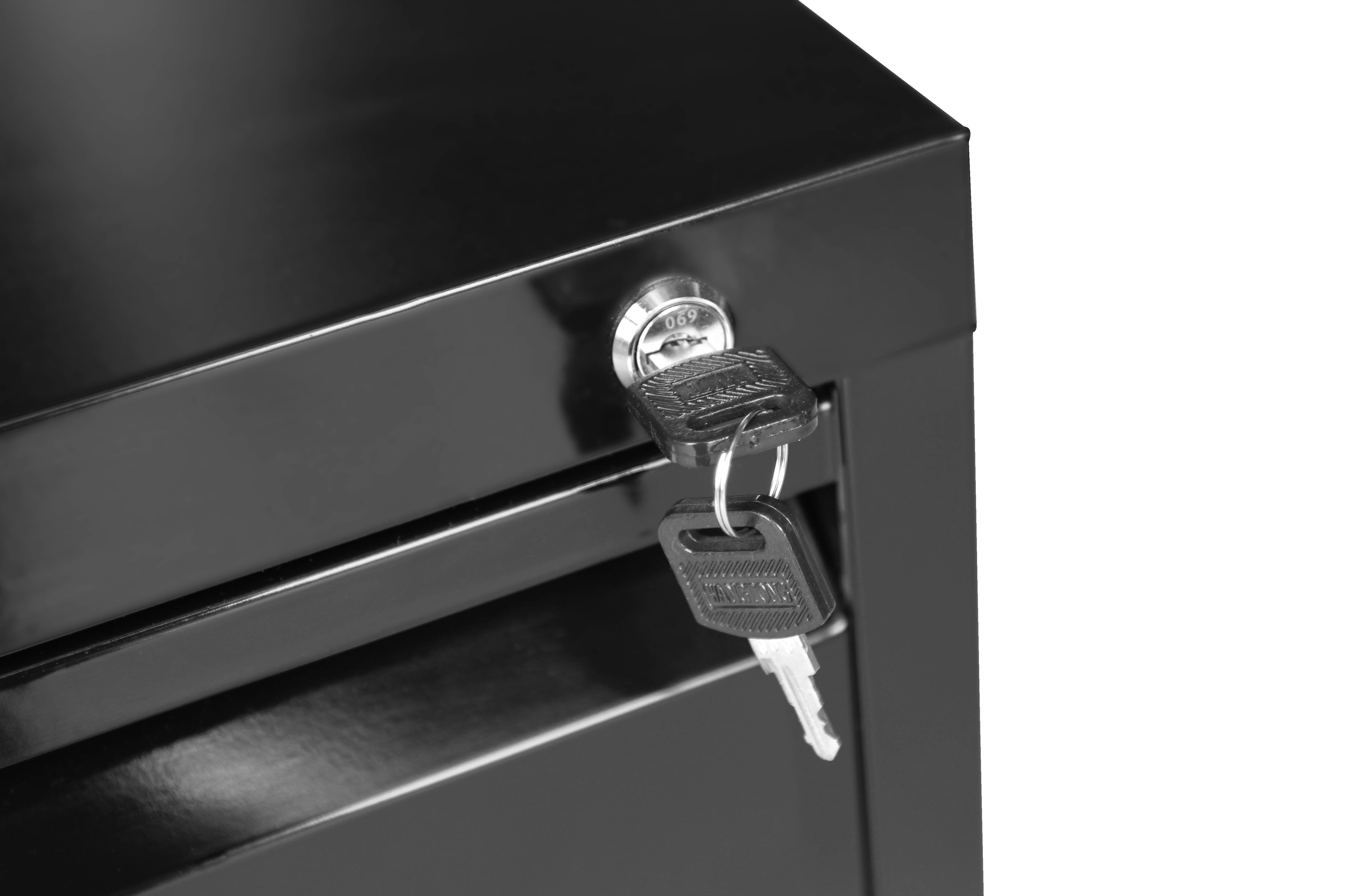 Office 2-Drawer Shelf Office Gym Filing Storage Locker Cabinet
