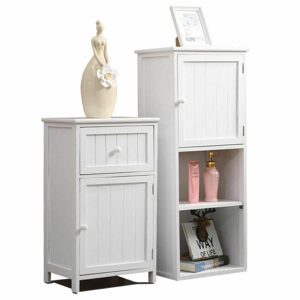 bathroom 2 in 1 Bathroom Storage Cabinet Laundry Cupboard