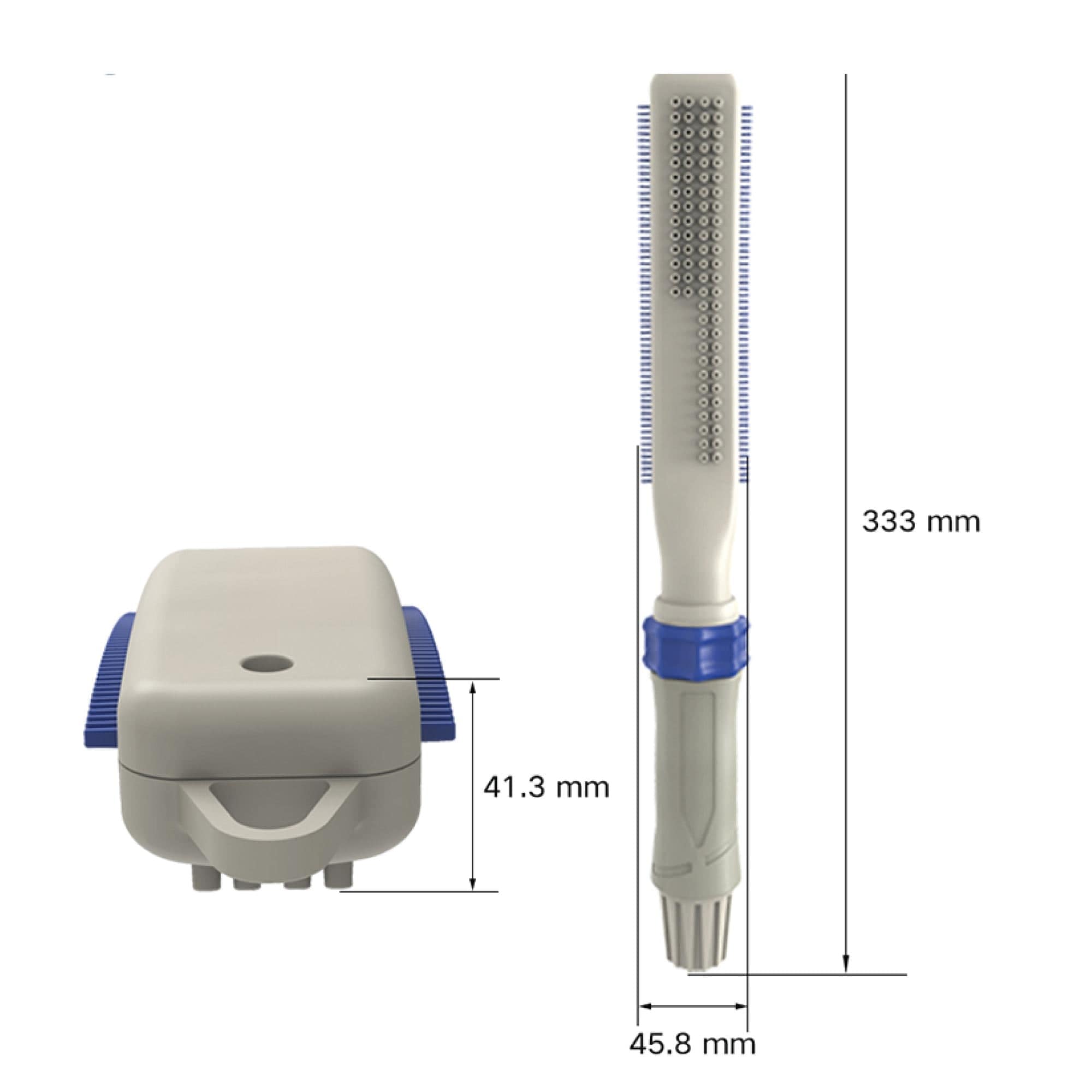 2-in-1 Pet Shower Attachment with Comb - Perfect for Dog & Cat Baths