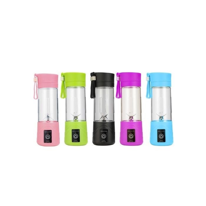 2 In 1 Portable Electrical USB Rechargeable Juice Maker – Blue