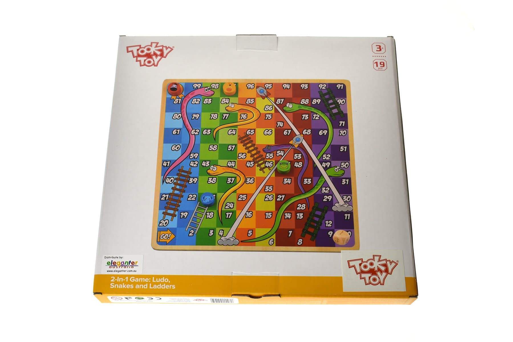 toys for infant 2 In 1 Wooden Board Game - Ludo Game, Snakes And Ladders