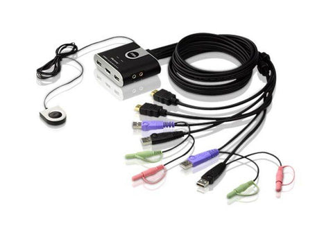 2-Port USB HDMI/Audio Cable