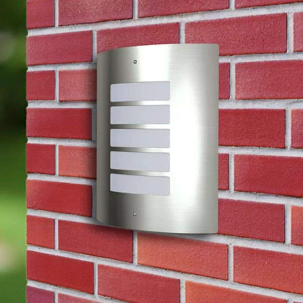 vidaxl20- 2 Stainless Steel Waterproof Wall Lights 60W