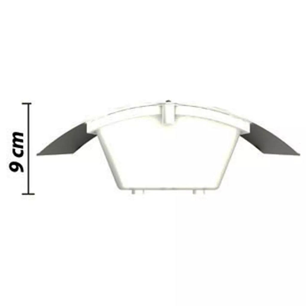 vidaxl20- 2 Stainless Steel Waterproof Wall Lights 60W