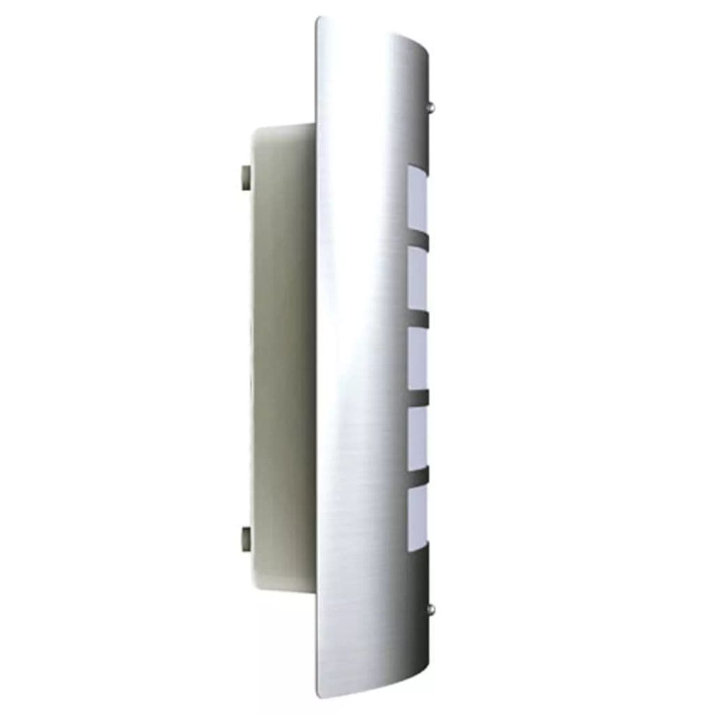 vidaxl20- 2 Stainless Steel Waterproof Wall Lights 60W