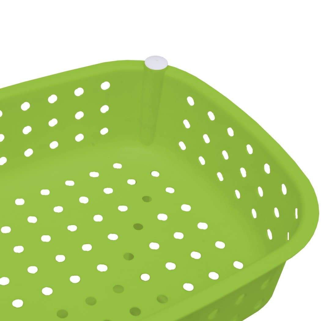 laundry supplies 2 Tier Bathroom Laundry Clothes Basket Mobile Rack