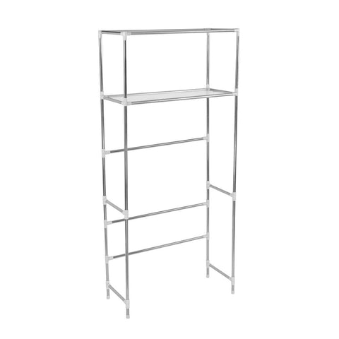 2 Tier Bathroom Laundry Storage Rack