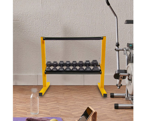 2 Tier Dumbbell Rack for Dumbbell Weights Storage