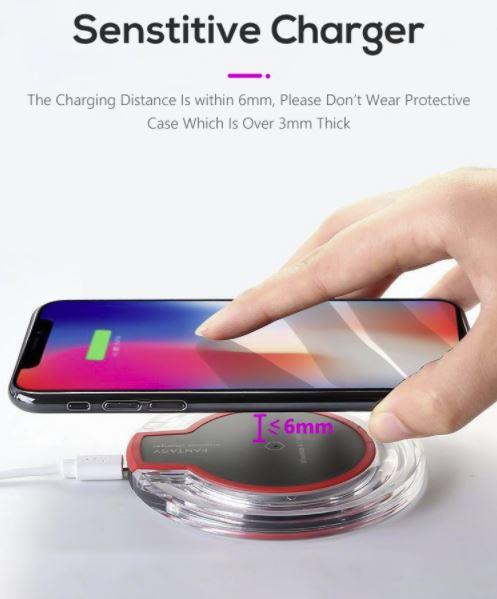 electronics 2 x Cedrix QI USB Wireless Chargers