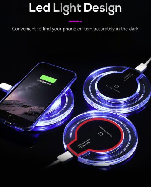 electronics 2 x Cedrix QI USB Wireless Chargers