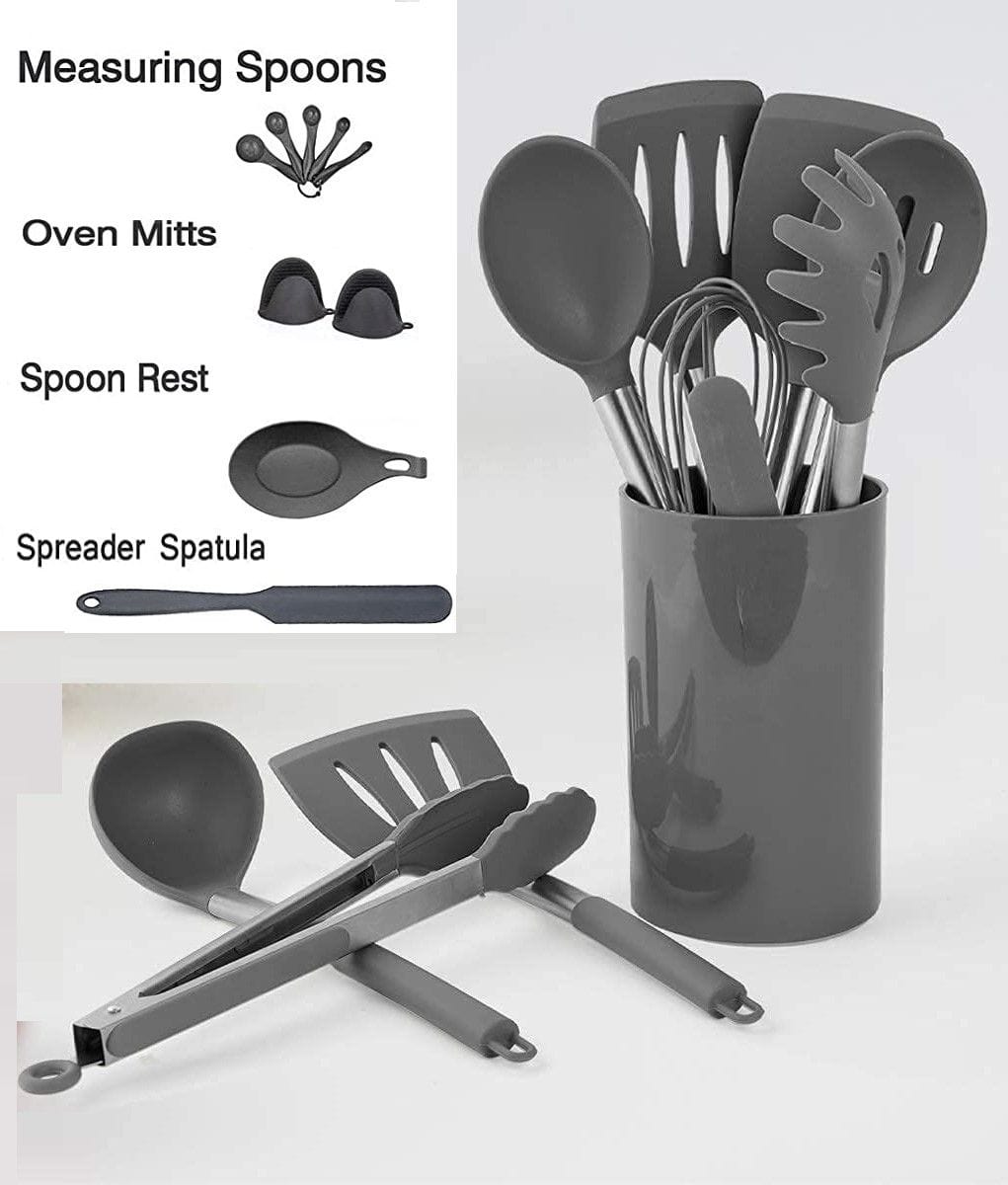 20 Pcs Silicone Cooking Utensil Set for Kitchen BPA Free