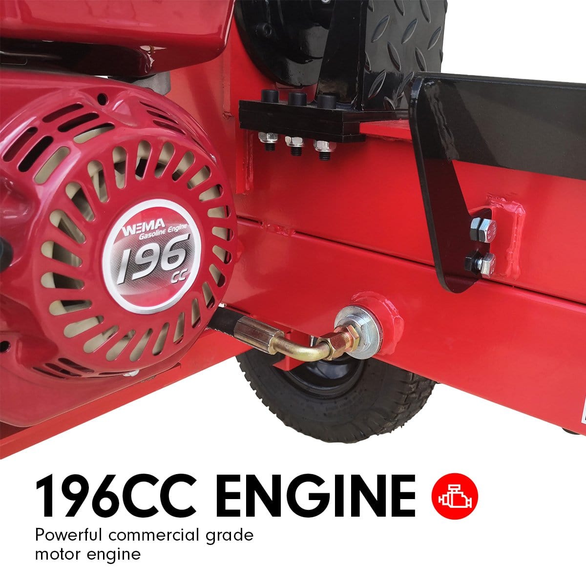 20 ton Petrol Log Splitter