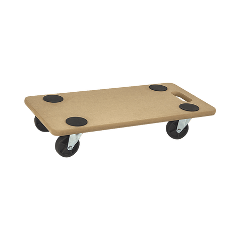 200Kg Heavy Duty Hand Dolly Furniture Wooden Trolley Cart Moving Platform Mover