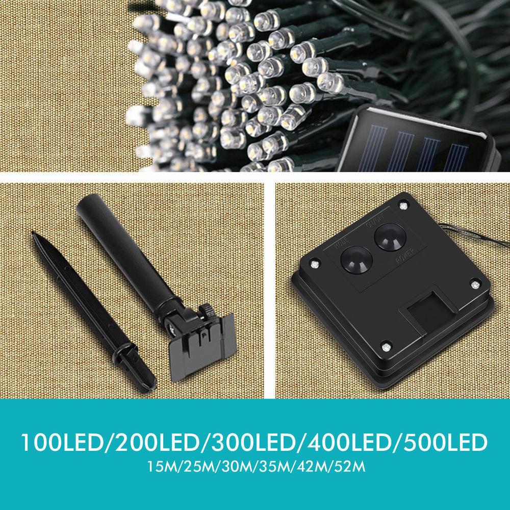 christmas 200Led String Powered Fairy Lights Christmas Multi Colour 35M