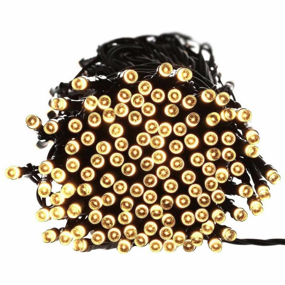 christmas 200Led String Powered Fairy Lights Christmas Multi Colour 35M