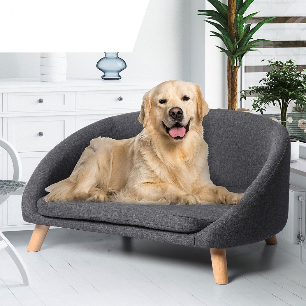 Beds 20D Sponge padding Cat Dog Beds Sleeper Soft Grey